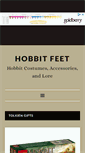 Mobile Screenshot of hobbitfeet.net